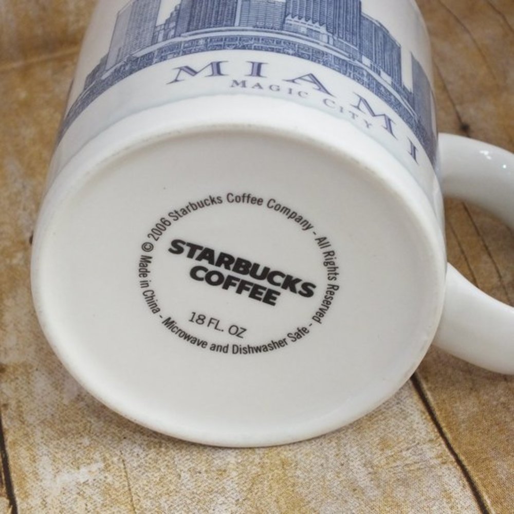 Starbucks Mug MIAMI Architectural 18oz - Picture 6 of 6